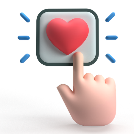 Like  3D Icon