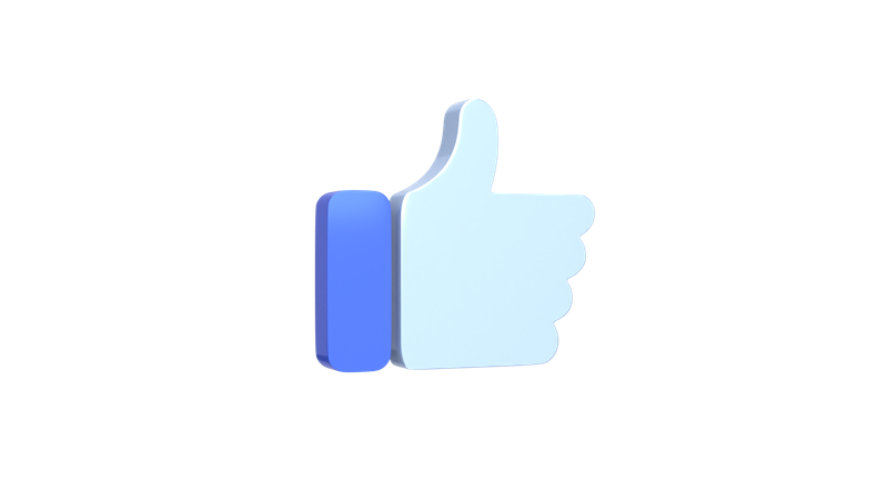 Like  3D Icon