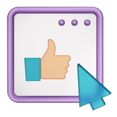 Like  3D Icon