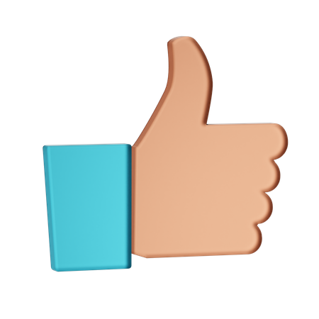 Like  3D Icon