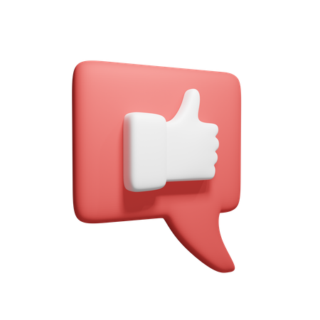 Like  3D Icon