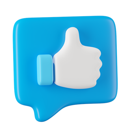 Like  3D Icon