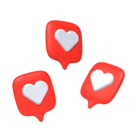 Like  3D Icon