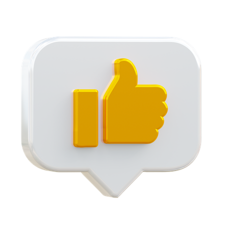 Like  3D Icon