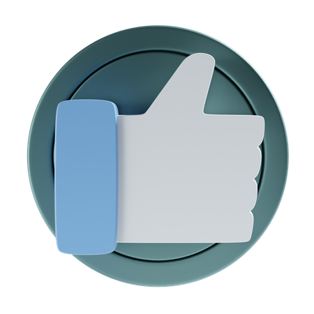 Like  3D Icon