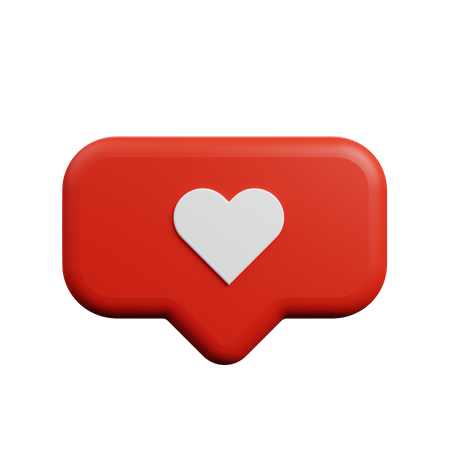 Like  3D Icon