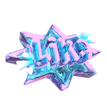Like  3D Icon