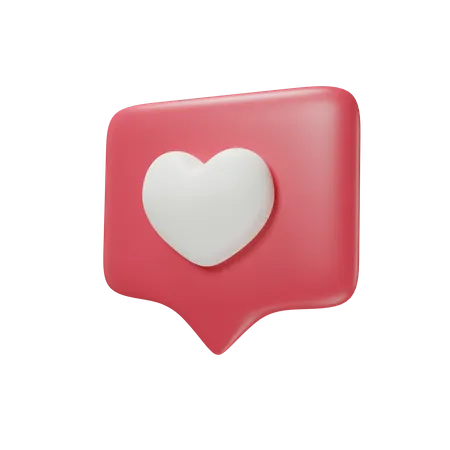 Red Heart Isolated On White Icon 3 D Render Illustration For Valentines Day 3D Icon