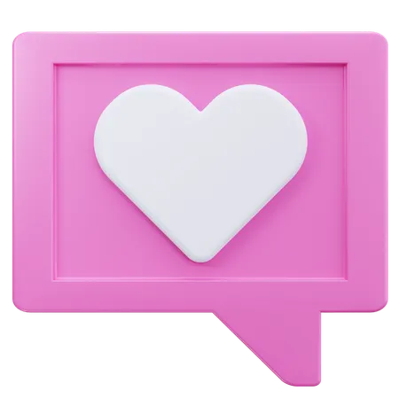 Like Alert  3D Icon