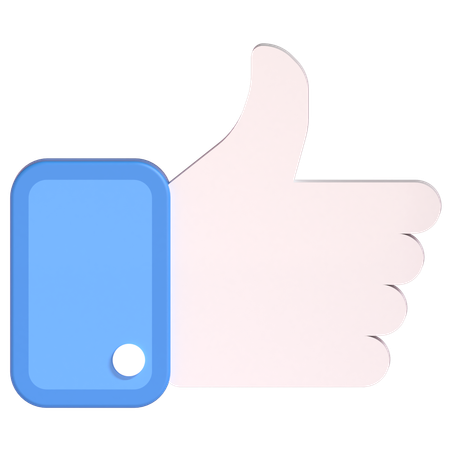 Like Button  3D Icon