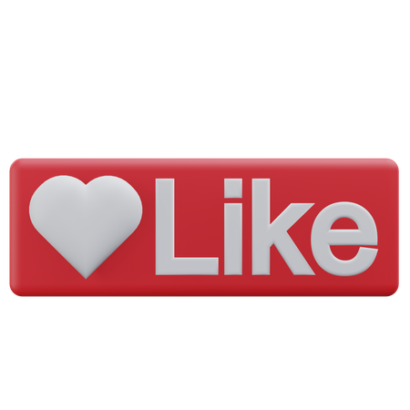 Like Button  3D Icon