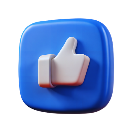 Like Button  3D Icon