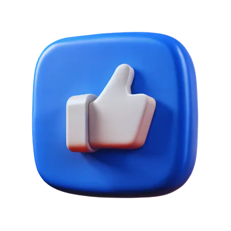 Like Button  3D Icon