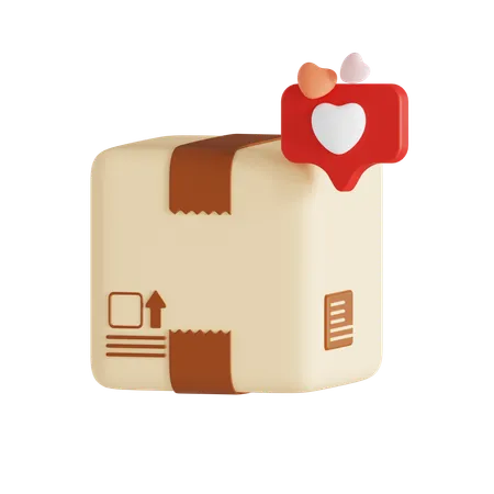Like delivery  3D Icon