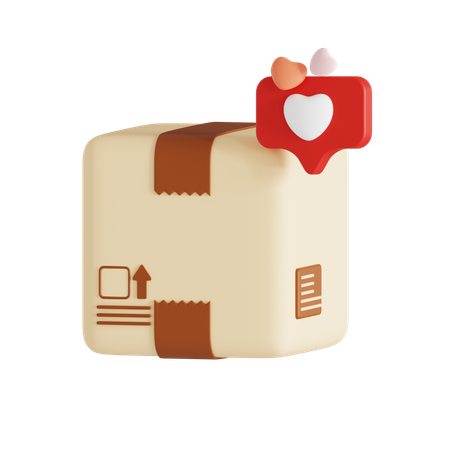 Like delivery  3D Icon