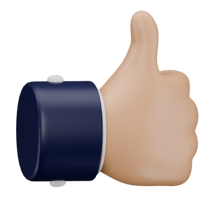 Like  Hand Gesture  3D Icon