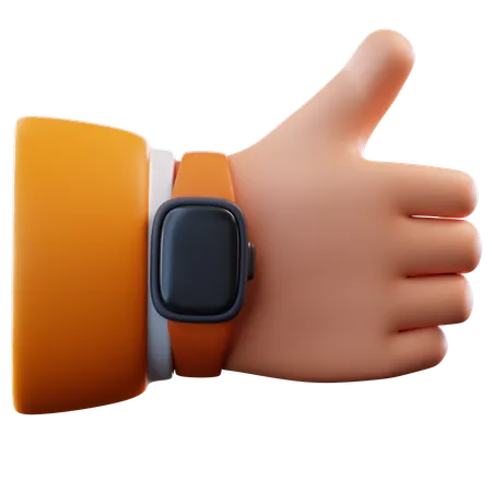 Like Hand Gesture  3D Icon