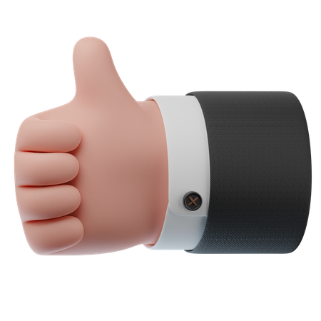 Like Hand Gesture  3D Icon