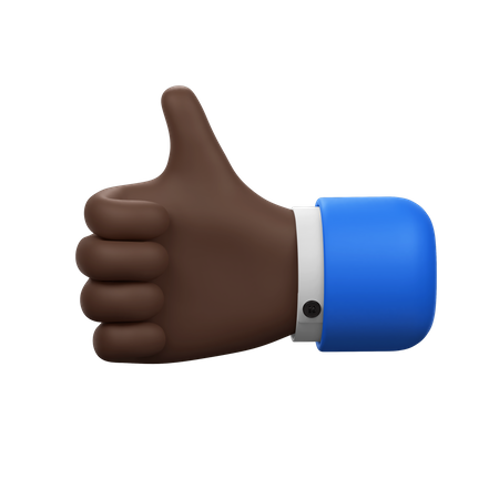 Like Hand Gesture  3D Icon