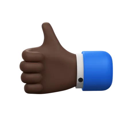 Like Hand Gesture  3D Icon