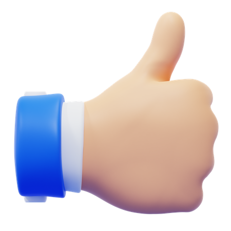 Like Hand Gesture  3D Icon