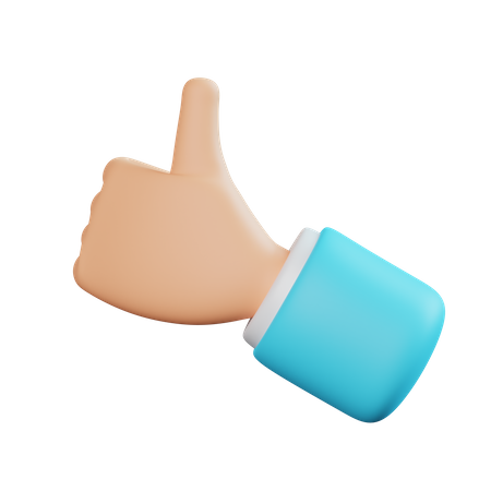 Like Hand Gesture  3D Icon