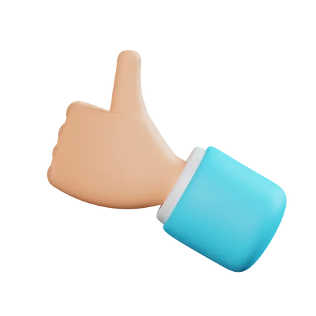 Like Hand Gesture  3D Icon