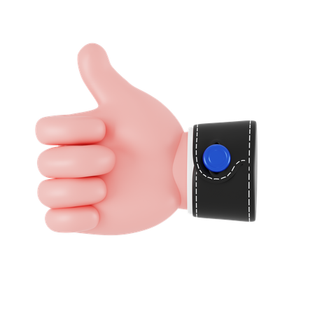 Like Hand Gesture  3D Icon
