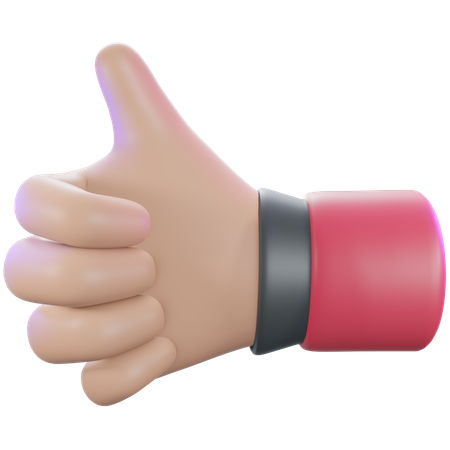 Like hand gesture  3D Icon