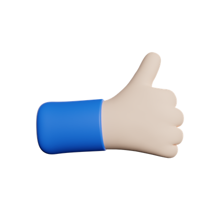 Like Hand Gesture  3D Icon