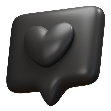 Like Heart  3D Icon