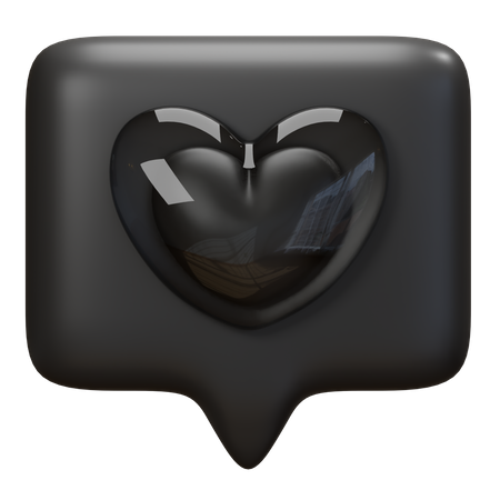 Like Heart  3D Icon
