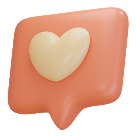 Like Heart  3D Icon