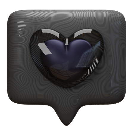 Like Heart 3D Illustration