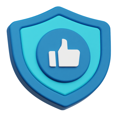 Like Protection  3D Icon