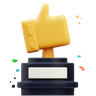 like trophy emoji 3d