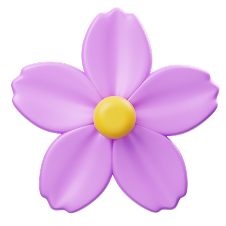 Lilac Flower  3D Icon