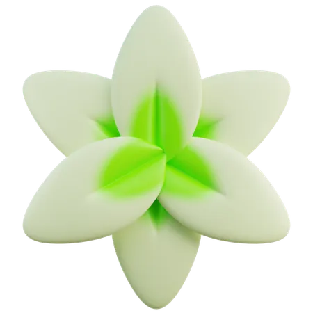 ユリの花  3D Icon