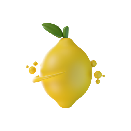 Limão  3D Icon