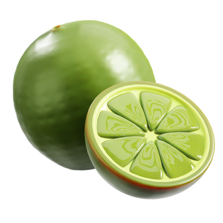 Lime  3D Icon