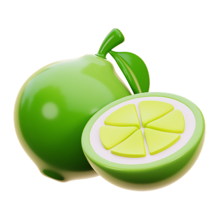 Lime  3D Icon