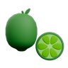 3d lime logo