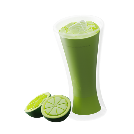 Lime juice  3D Icon