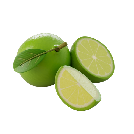 Limes 3D Illustration