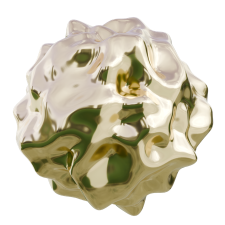 石灰岩の岩石層の抽象的な形状  3D Icon
