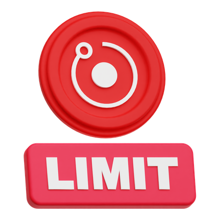 Limit Render Token  3D Icon