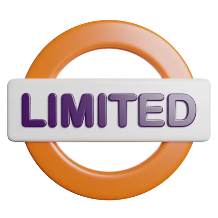 Limited Offer Sale 3D Icon