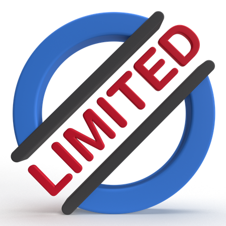 Limited  3D Icon