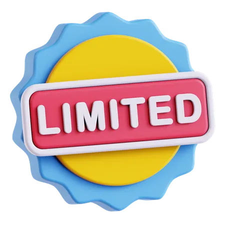 Limited Edition  3D Icon