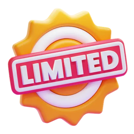 LIMITED EDITION  3D Icon